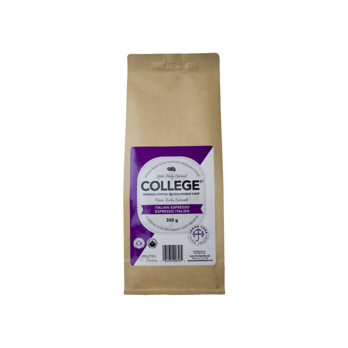 Jesse Tree College St. Organic Ground Espresso Coffee (10 x 350 g)