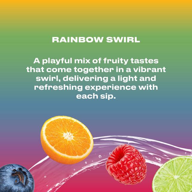 Rainbow Swirl Sports Hydration Drink (12x500mL)