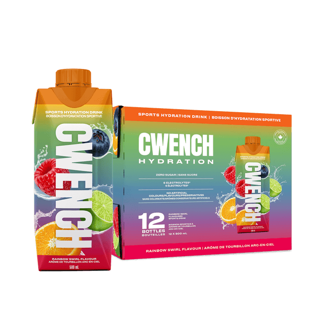 Rainbow Swirl Sports Hydration Drink (12x500mL)