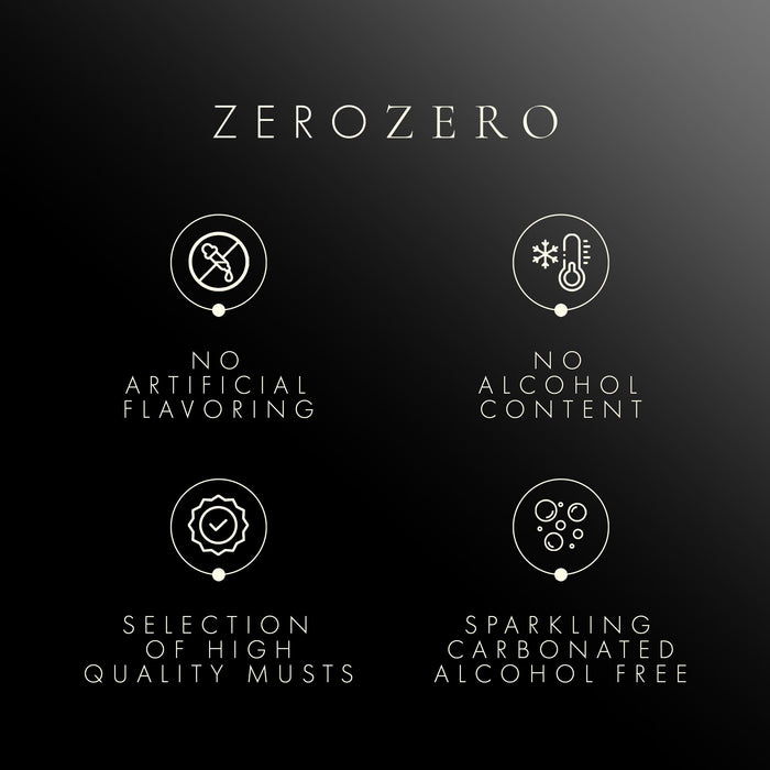 Zero Zero Rose Gold Alcohol Free Sparkling Wine (6x750mL)