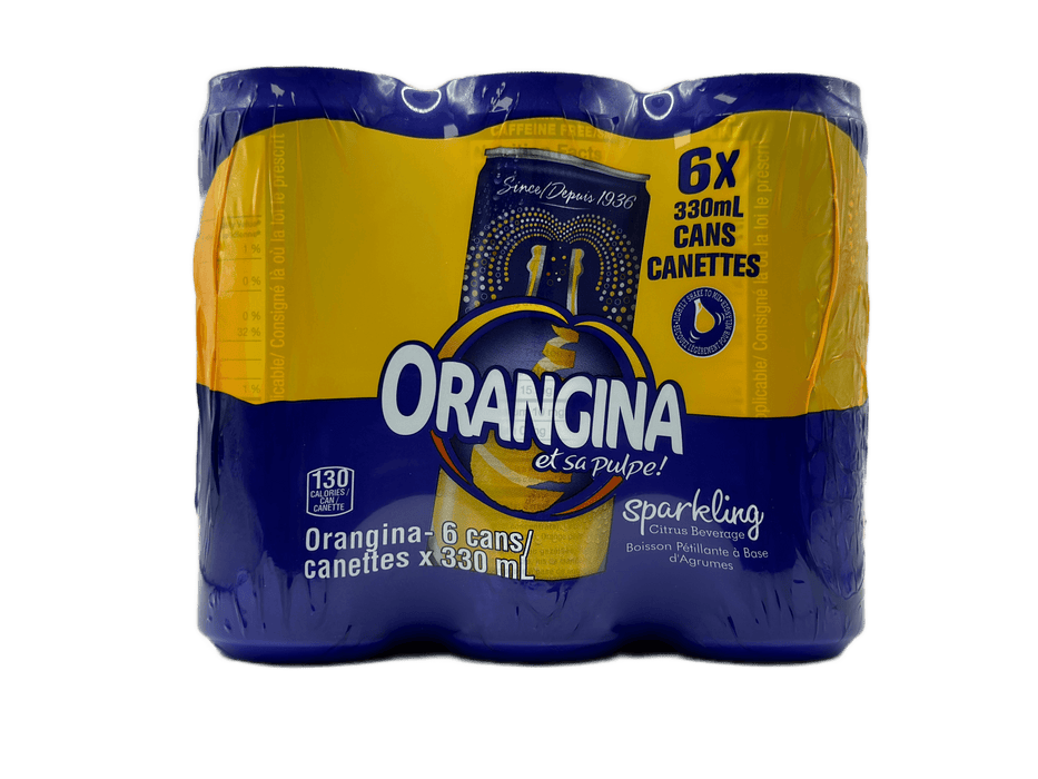 Orangina Sparkling Citrus Beverage (4*6x330mL)