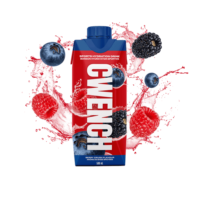 Cwench Hydration Sports Drink Berry Crush (12 x 500 mL)