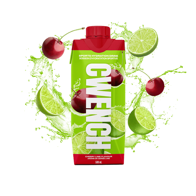 Cwench Hydration Sports Drink Cherry Lime (12 x 500 mL)