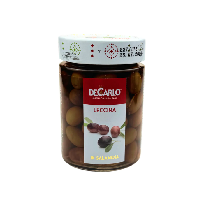 De Carlo Leccino Olives (12 x 200 g)