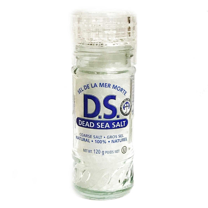 Dead Sea Salt Coarse in Glass Grinder (20x120g)