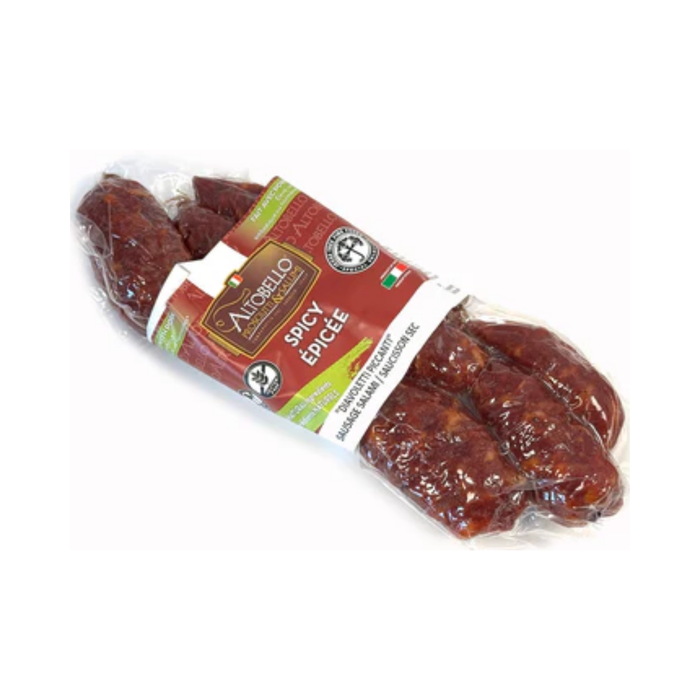 Altobello Diavoletti Piccanti Sausage (Spicy) (14 x 250 g)