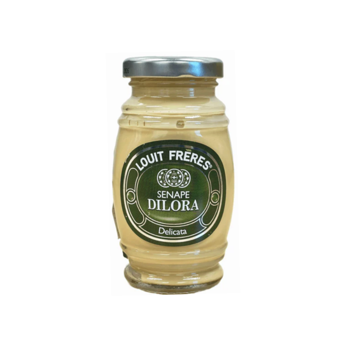 Louit Frères Organic Dilora Mustard (6 x 130 g)
