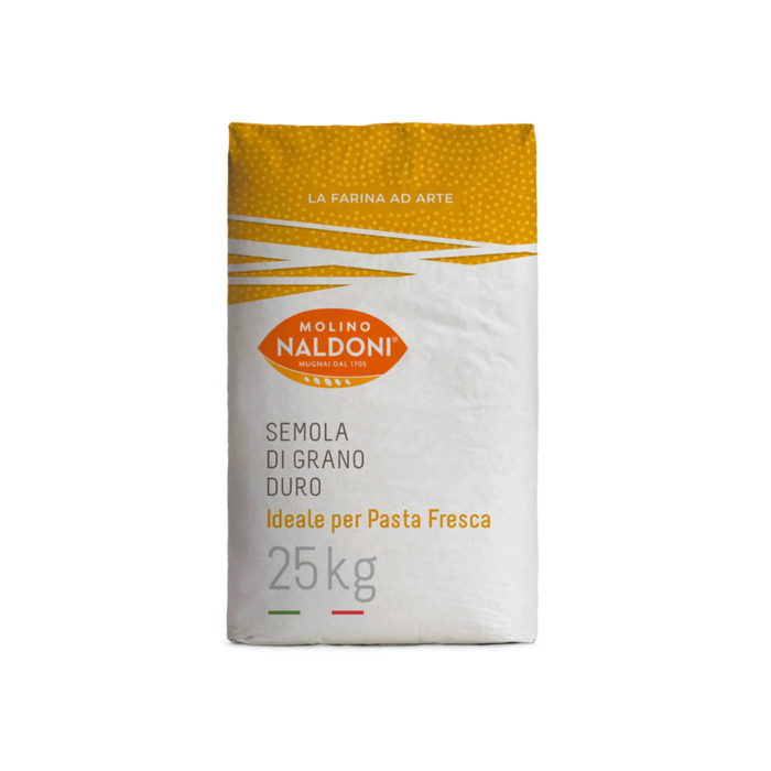 Molino Naldoni Durum Wheat Semolina Flour  (1 x 25 kg)