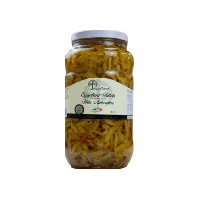 Jesse Tree Eggplant Strips with Chili Flakes (4 x 3.1 L)