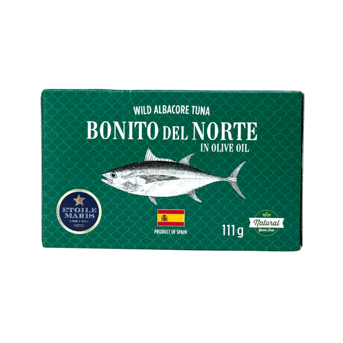 Etoile Maris Wild Albacore Tuna in Olive Oil (25 x 111 g)