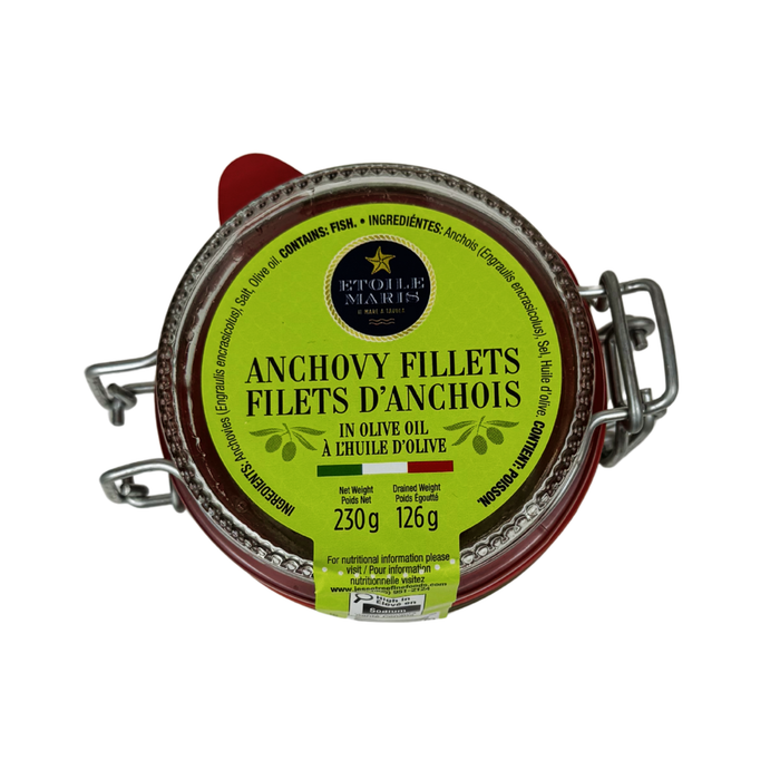 Etoile Maris Anchovy Fillets in  Oil  ( 250 G X 6 )