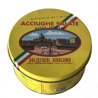 Salted Anchovies Tin (1x1kg)