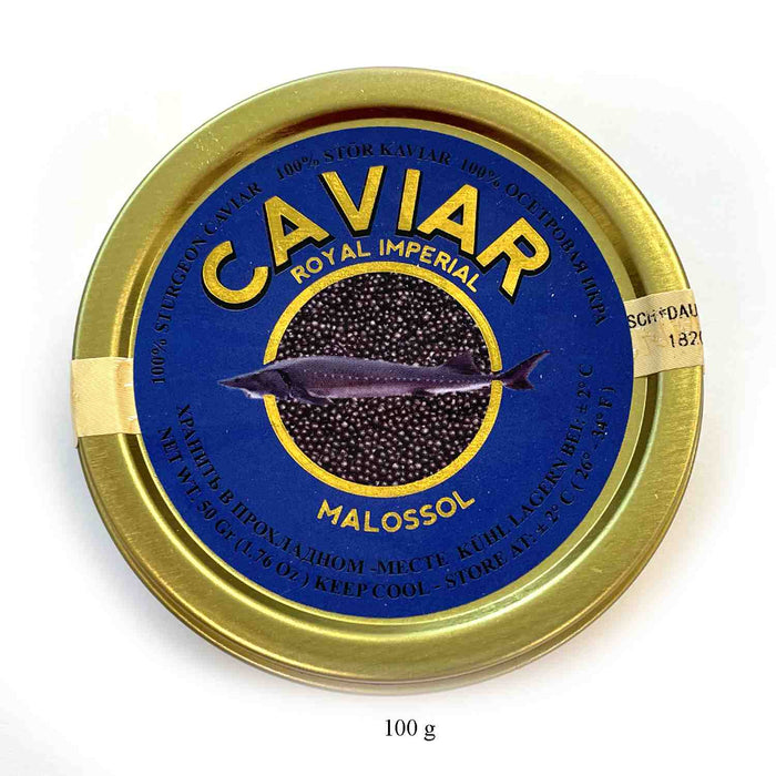 Lightly Salted Kaluga Sturgeon Caviar (1x100g)