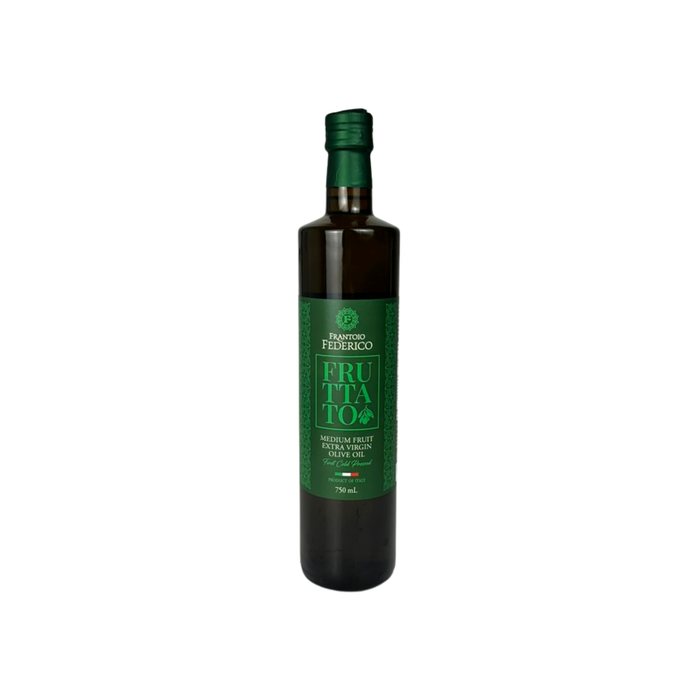 Frantoio Federico Medium Fruit Extra Virgin Olive Oil ( 750 mL X 12)