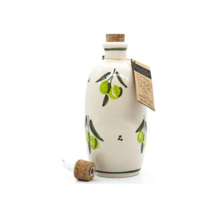 Floral Ceramic Arbequina Extra Virgin Olive Oil (6 x 500 mL)