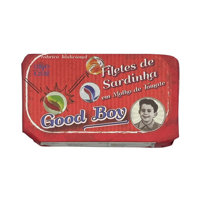Good Boy Sardines Fillets in Tomato Sauce (12 x 120 g)