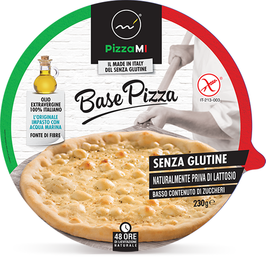 Pizza Mi Frozen Gluten Free Pizza Crust (14 x 240 g)