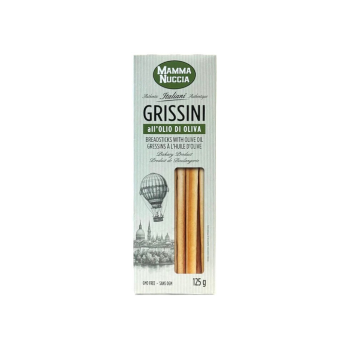 Mamma Nuccia Grissini Breadsticks with Olive Oil ( 125 G X 12 )