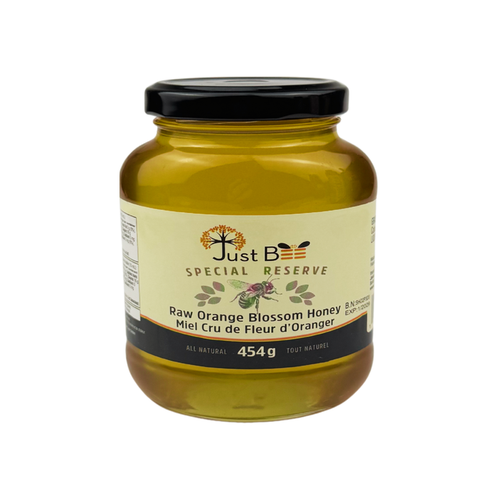 Just Bee Orange Blossom Honey ( 454 G X 12 )