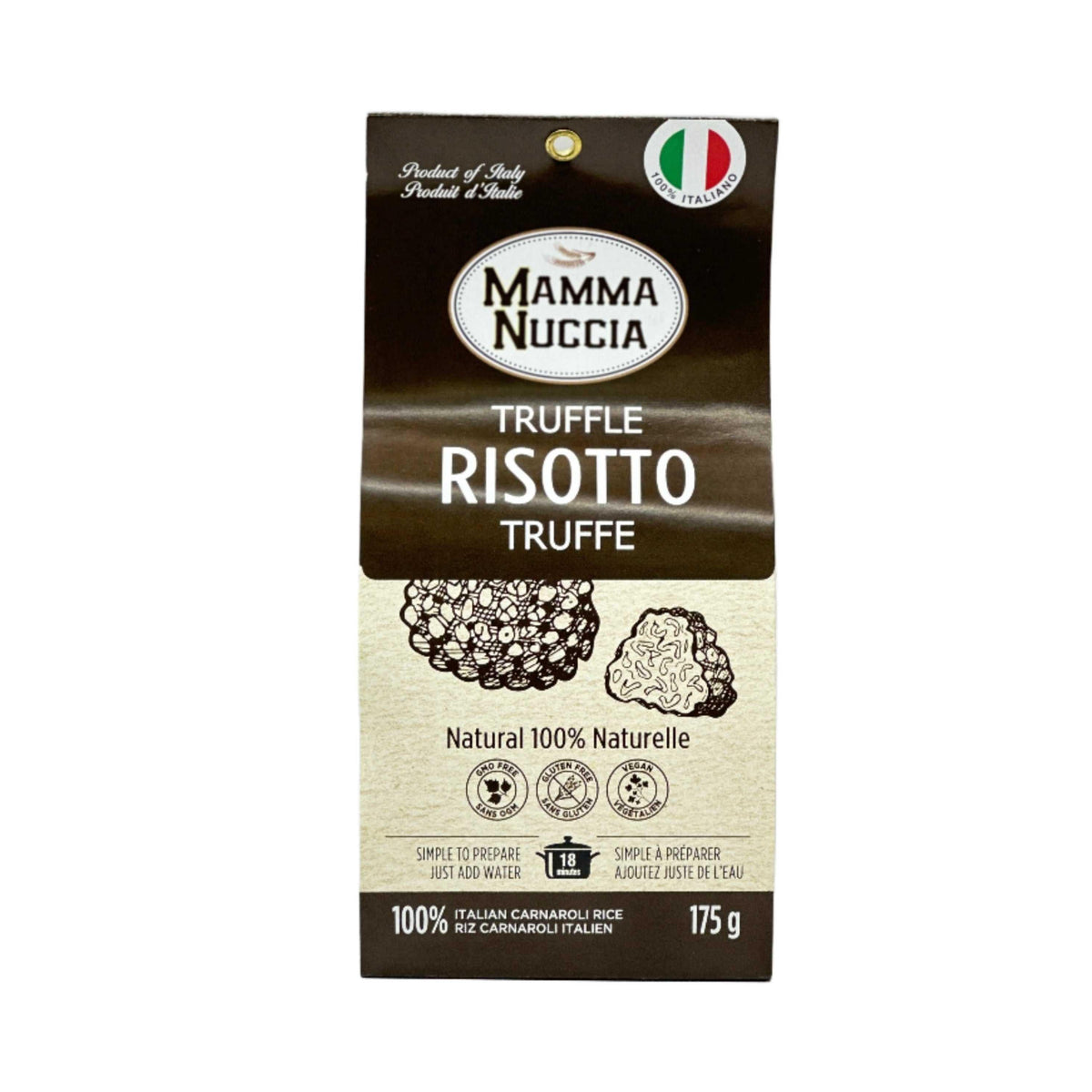 Mamma Nuccia Rice with Truffle (12x175g) — Jesse Tree Fine Foods