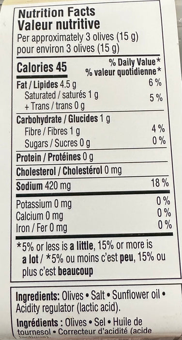 Jesse Tree Pitted Dry Black Infornata Olives (6 x 220 g)