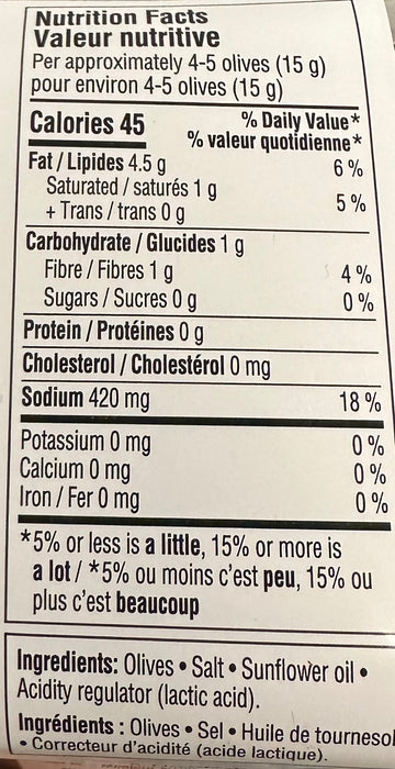 Jesse Tree Dry Black Infornata Olives (6 x 220 g)