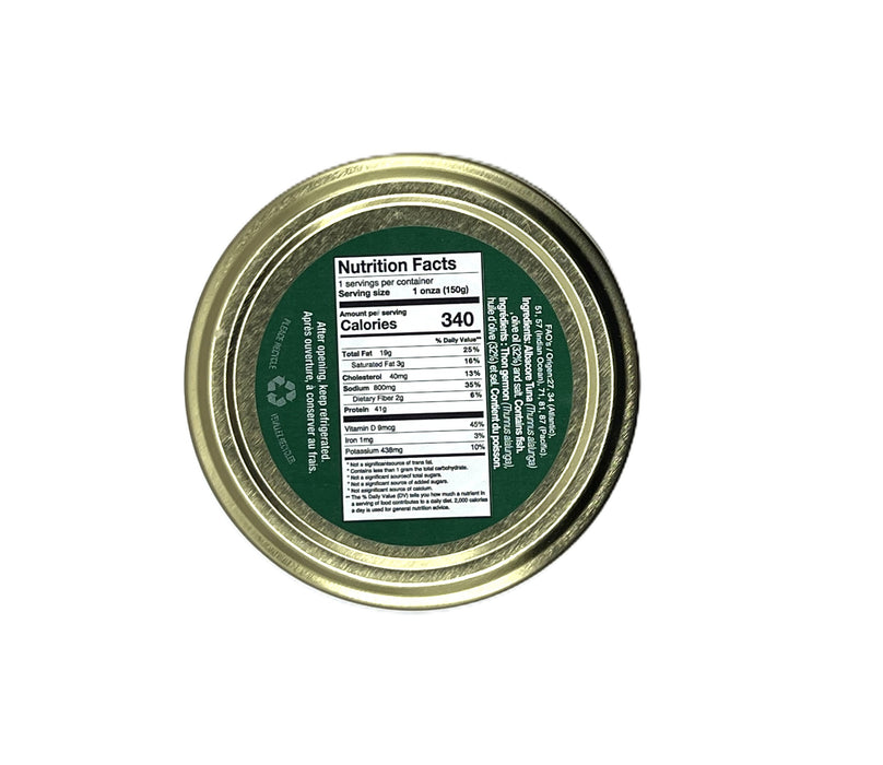 Wild Albacore Tuna in Olive Oil (250ml x 12)