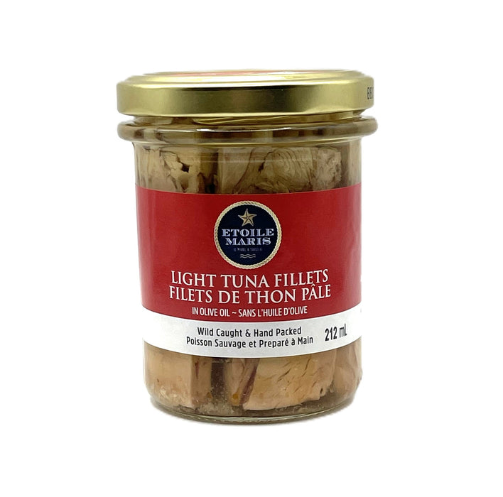 Light Tuna Fillets in Organic Olive Oil (12x212g)