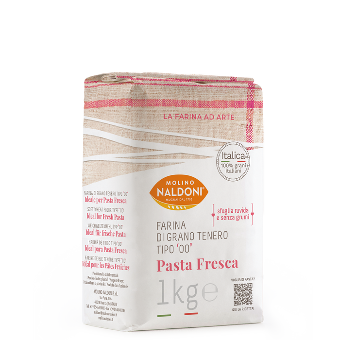 Molino Naldoni Pasta Fresca  Flour ( 12 X 1 Kg )