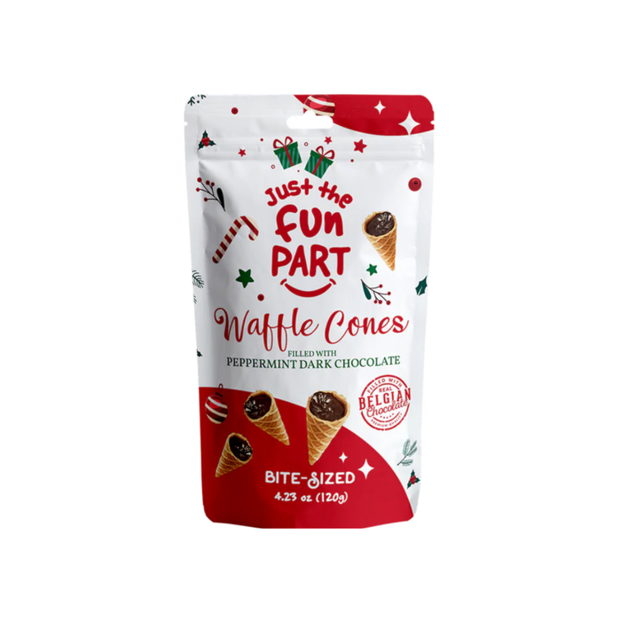 Just the Fun Part Peppermint Waffle Cones (6 x 120 g)