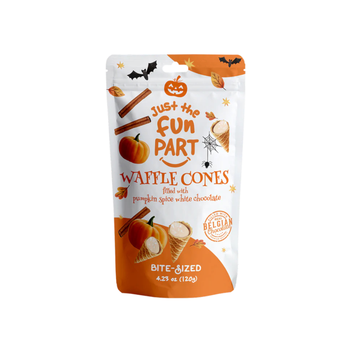 Just the Fun Part Pumpkin Spice Waffle Cones (6 x 120 g)