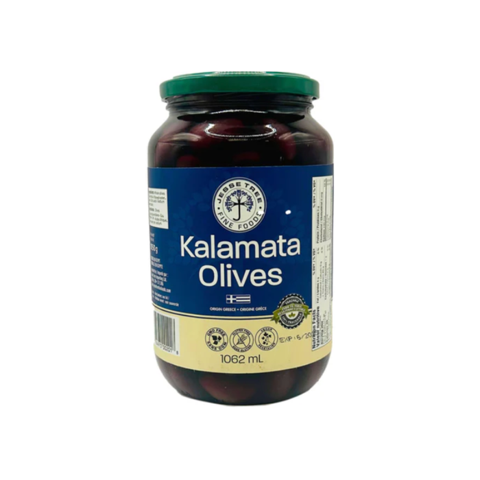 Jesse Tree Jumbo Whole Jumbo Kalamata Olives (6 x 1062 mL)