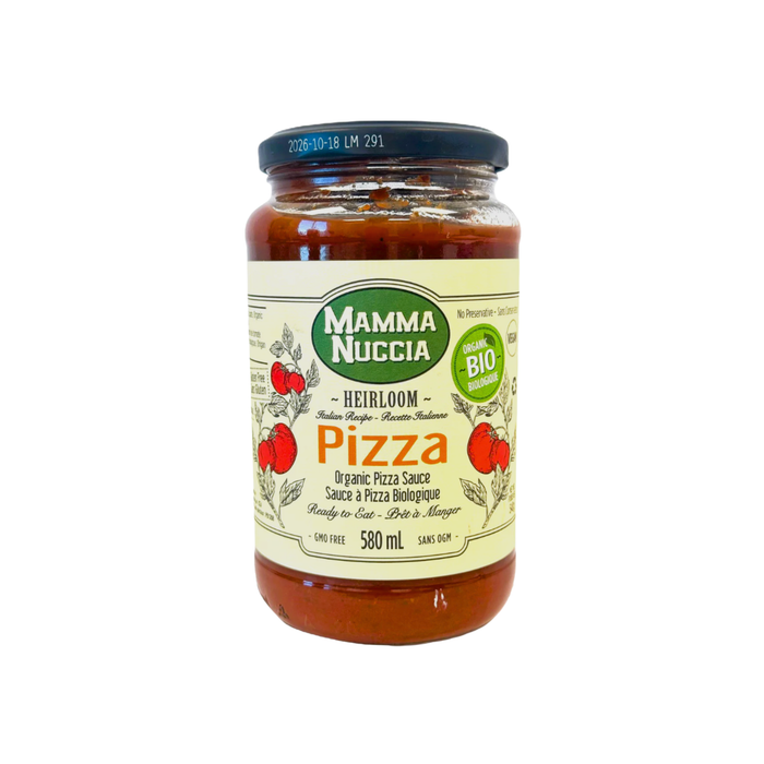 Mamma Nuccia Organic Ready-to-Eat Pizza Sauce (12 x 580 mL)