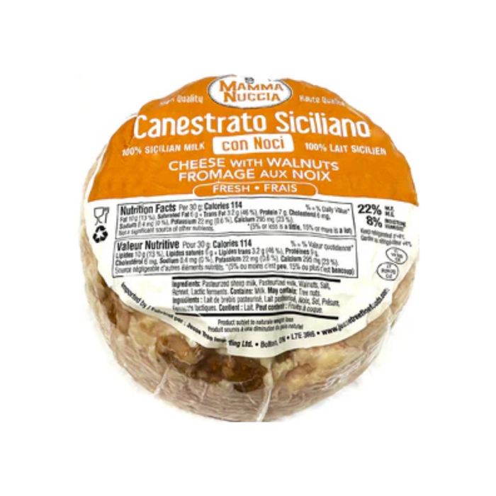 Mamma Nuccia Sicilian Cheese with Walnuts (12 x 500 g)