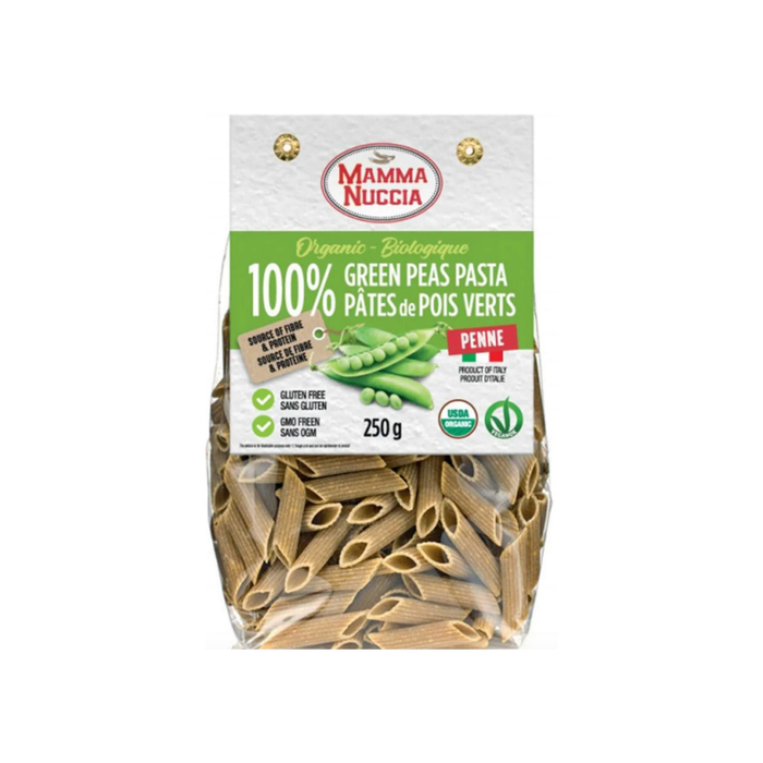 Mamma Nuccia Organic Green Peas Gluten-Free Pasta (8 x 250 g)