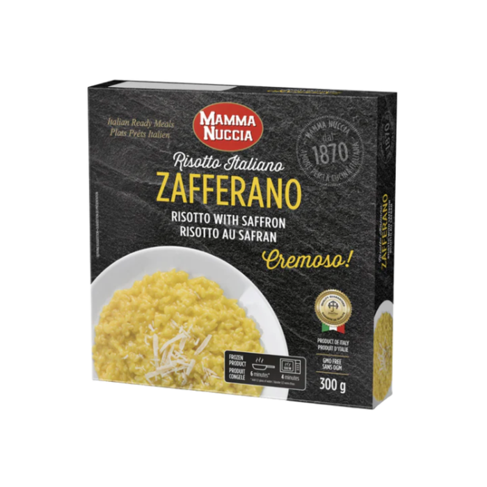 Mamma Nuccia Italian Ready Meals Risotto With Saffron (10 x 300 g)