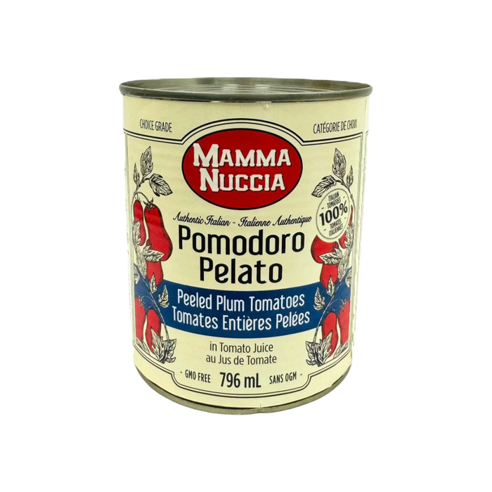 Mamma Nuccia Peeled Plum Tomatoes (12 x 796 mL)