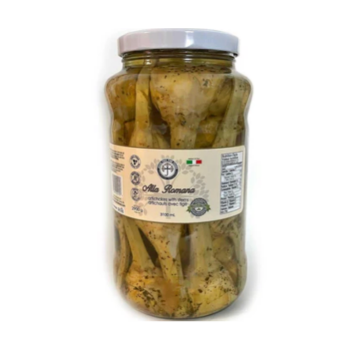 Jesse Tree Alla Romana (Whole Stem) Artichokes (4 X 3.1 L)