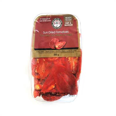 Sun Dried Tomatoes in Plastic Tray  (12x200g)