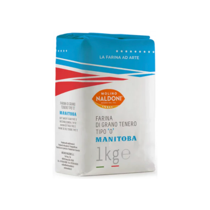 Molino Naldoni Manitoba "0" Flour (10 x 1 kg)