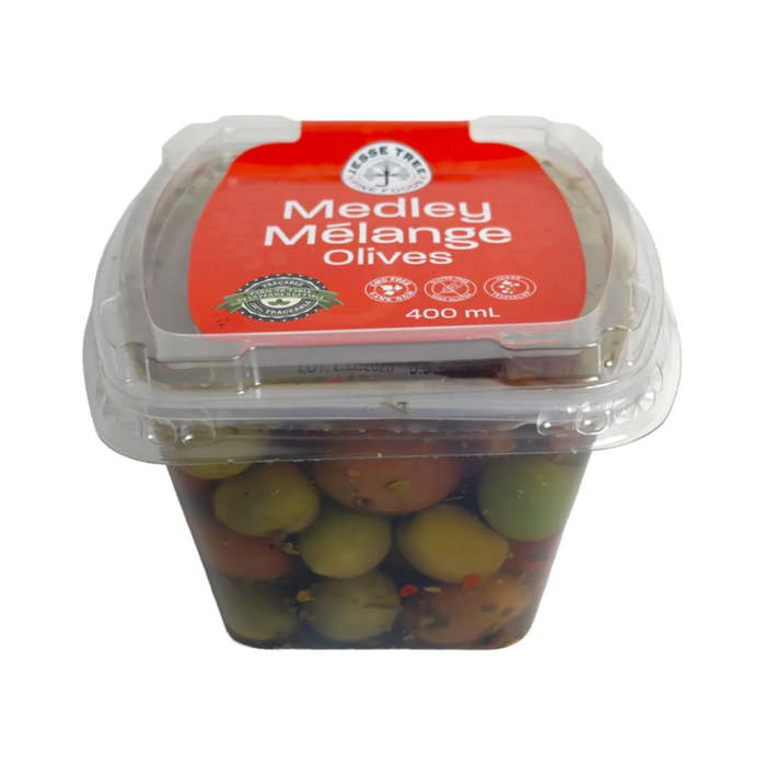 Jesse Tree Medley Olives (6 x 400 mL)