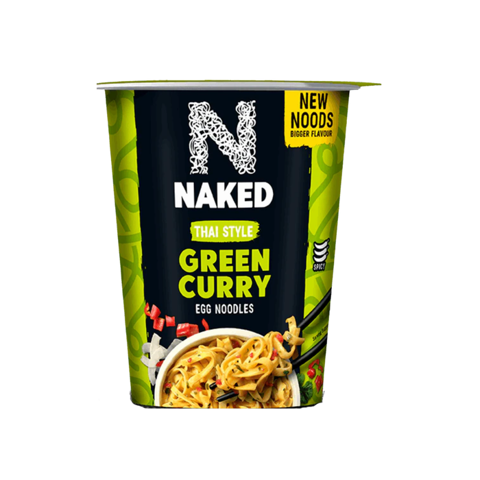Naked Thai Style Green Curry Egg Noodles (6 x 78 g)