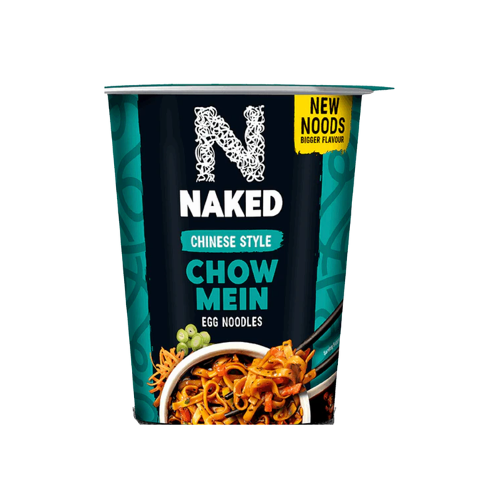 Naked Chinese Style Chow Mein Egg Noodles (6 x 78 g)