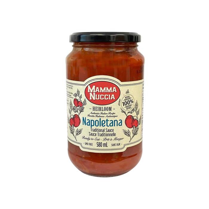Mamma Nuccia Ready-to-Eat Napoletana Sauce (6 x 580 mL)