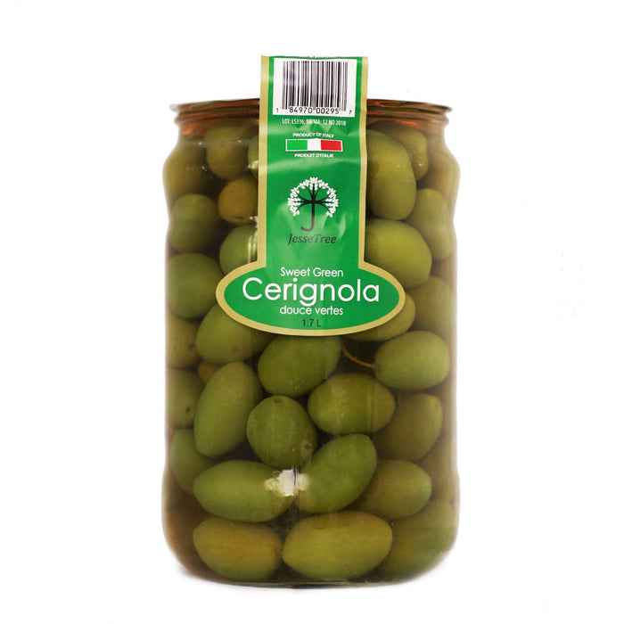Sweet Green Cerignola Olives (6x1.7L)