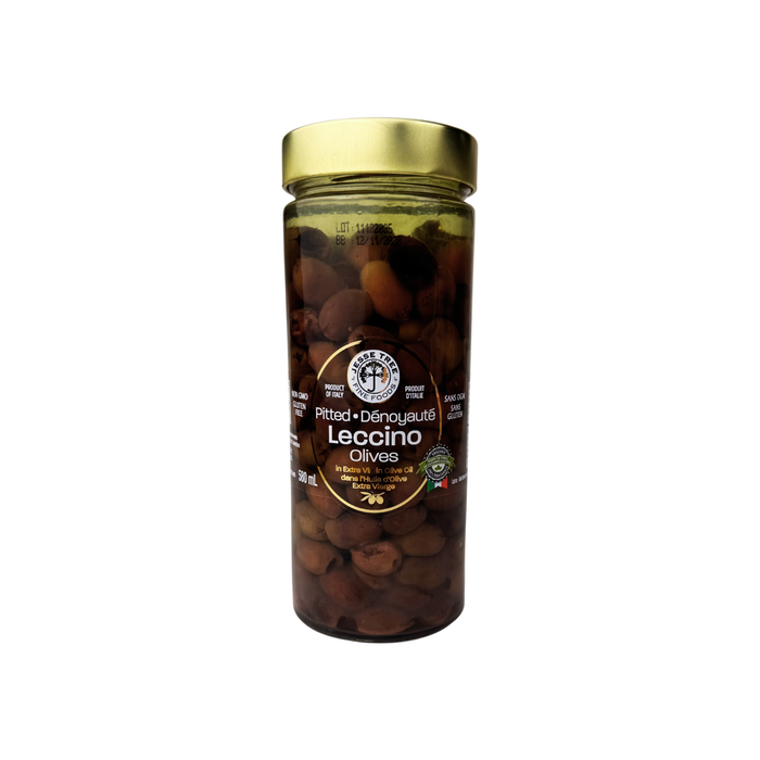Jesse Tree Pitted Leccino Olives In EVOO ( 6 X 580 mL )