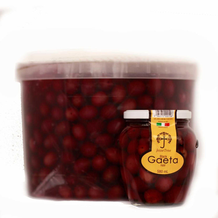 Organic Black Gaeta Olives (1x5kg)