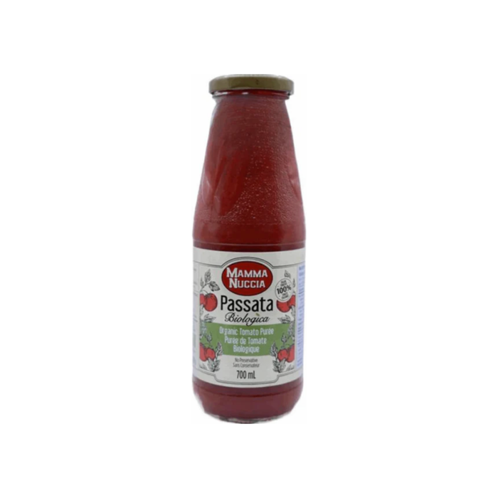 Mamma Nuccia Organic Passata (Tomato Puree) (12 x 700 mL)