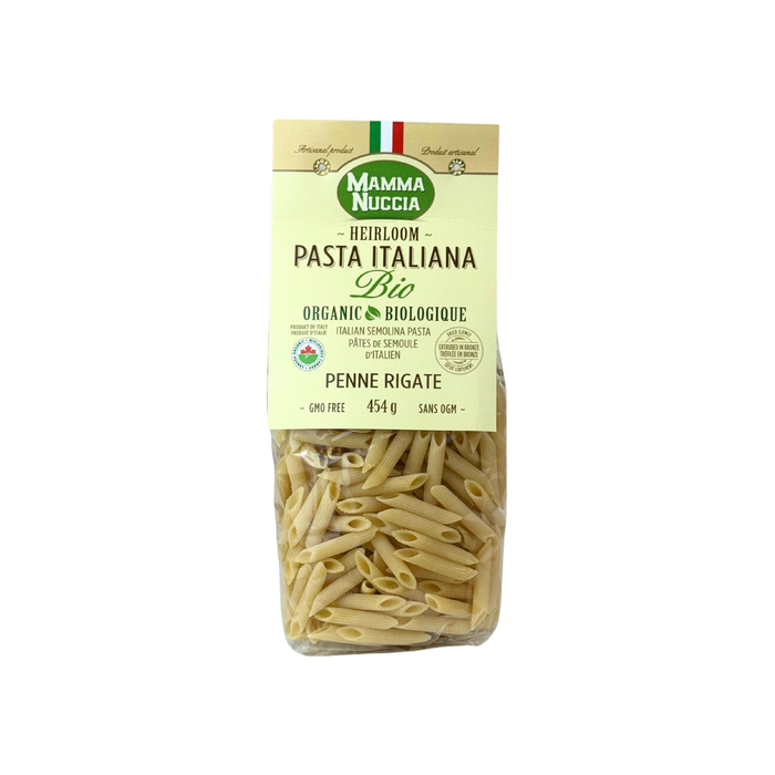 Mamma Nuccia Organic Penne Rigate (12 x 454 g)