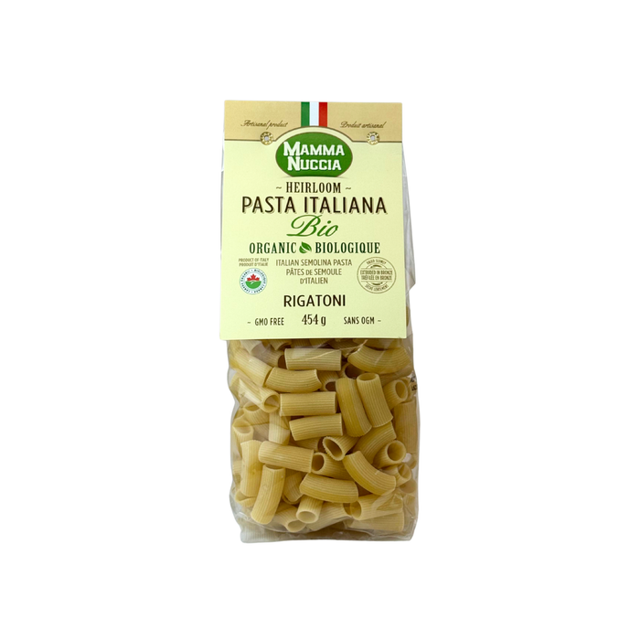 Mamma Nuccia Organic Rigatoni (12 x 454 g)